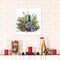 Christmas Diamond Art Painting Kit – 5D DIY Candle & Flower Special Shaped Crystal Diamond Partial Drill Mosaic, Wall Art for Bedroom, Office & Living Room, Holiday Gift Decor
